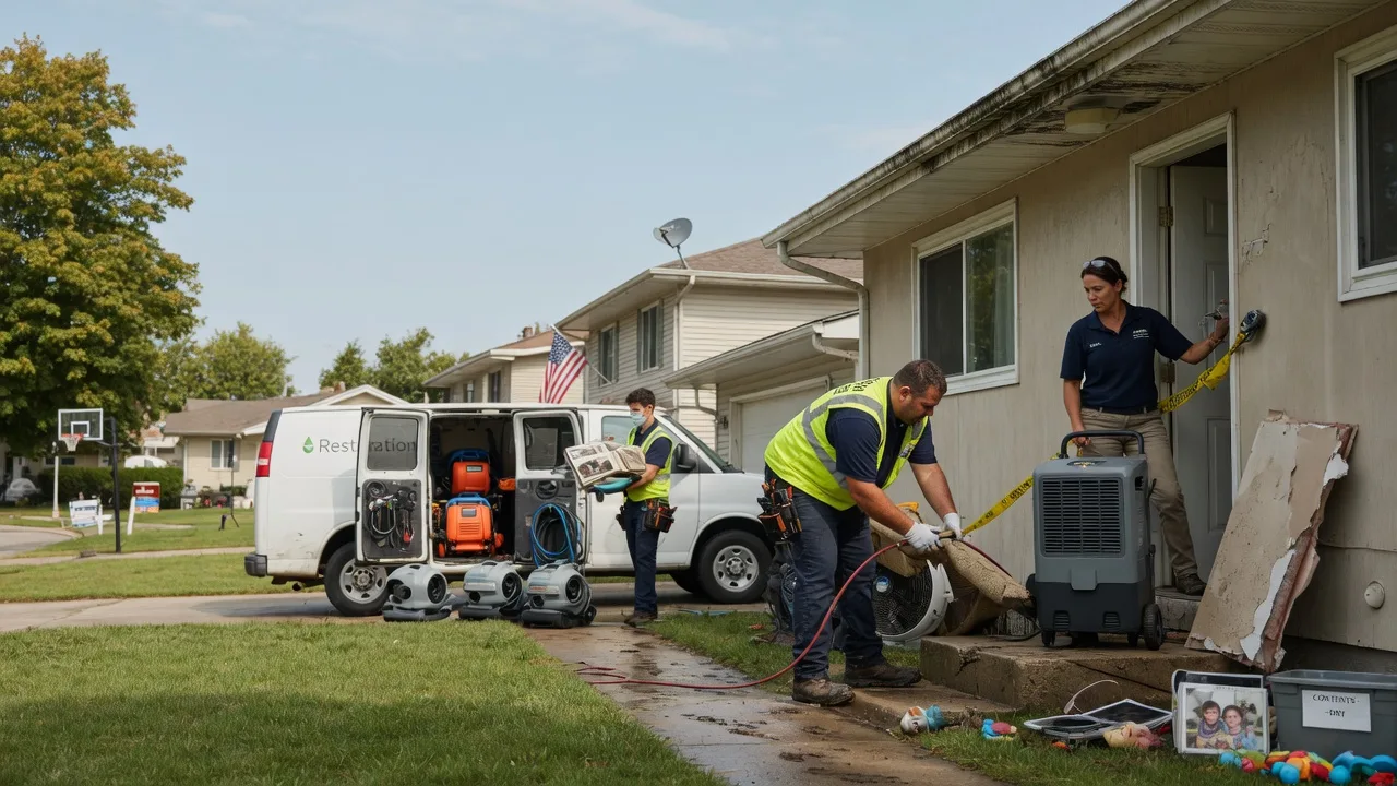 Water Damage Restoration in Letts, IA near me